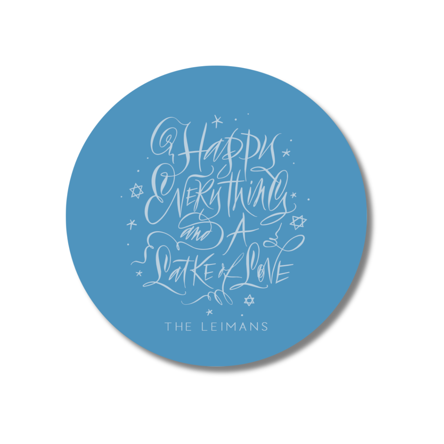 Hanukkah Gift Stickers