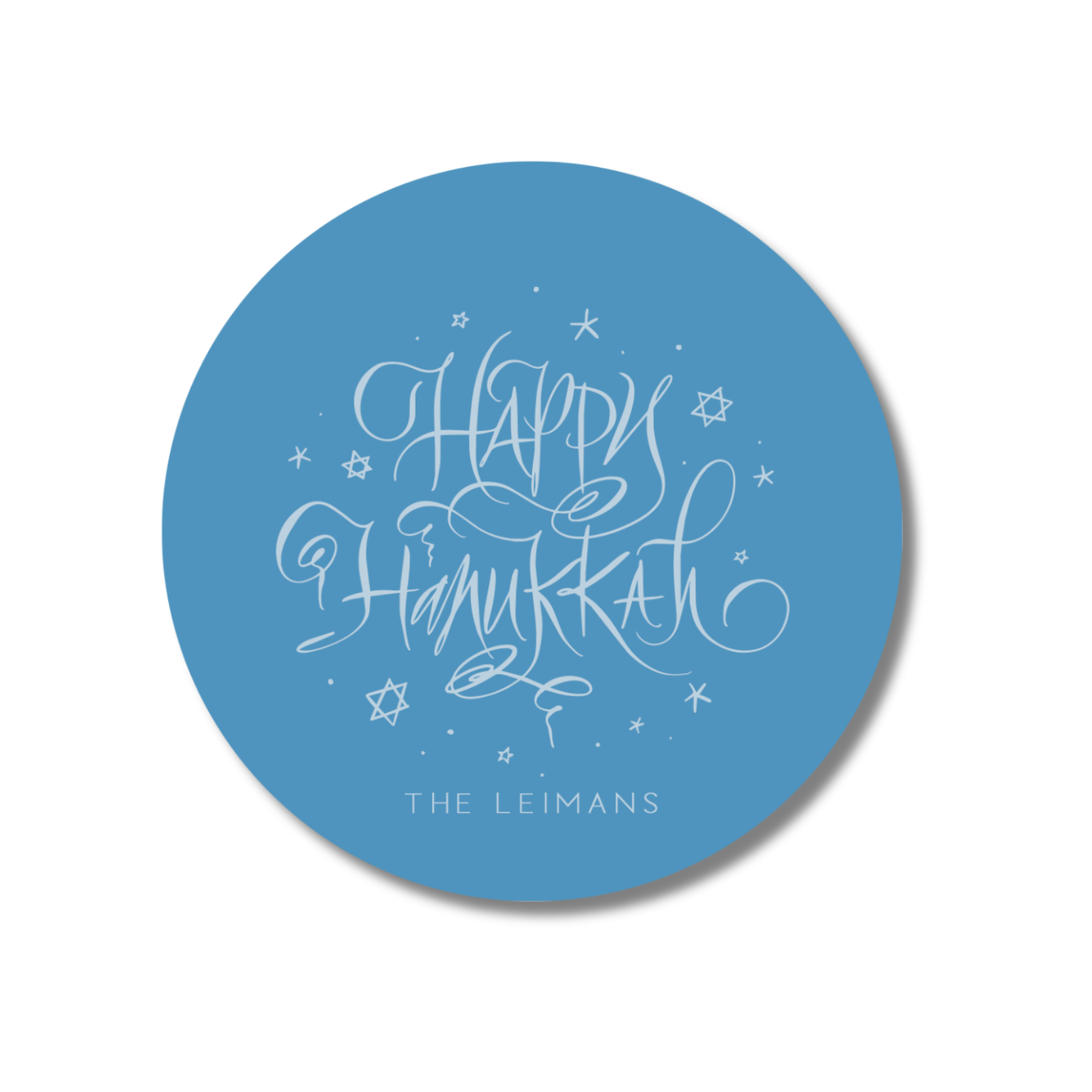 Hanukkah Gift Stickers