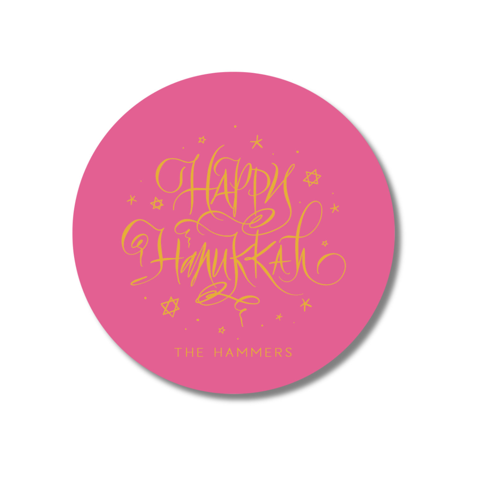 Hanukkah Gift Stickers