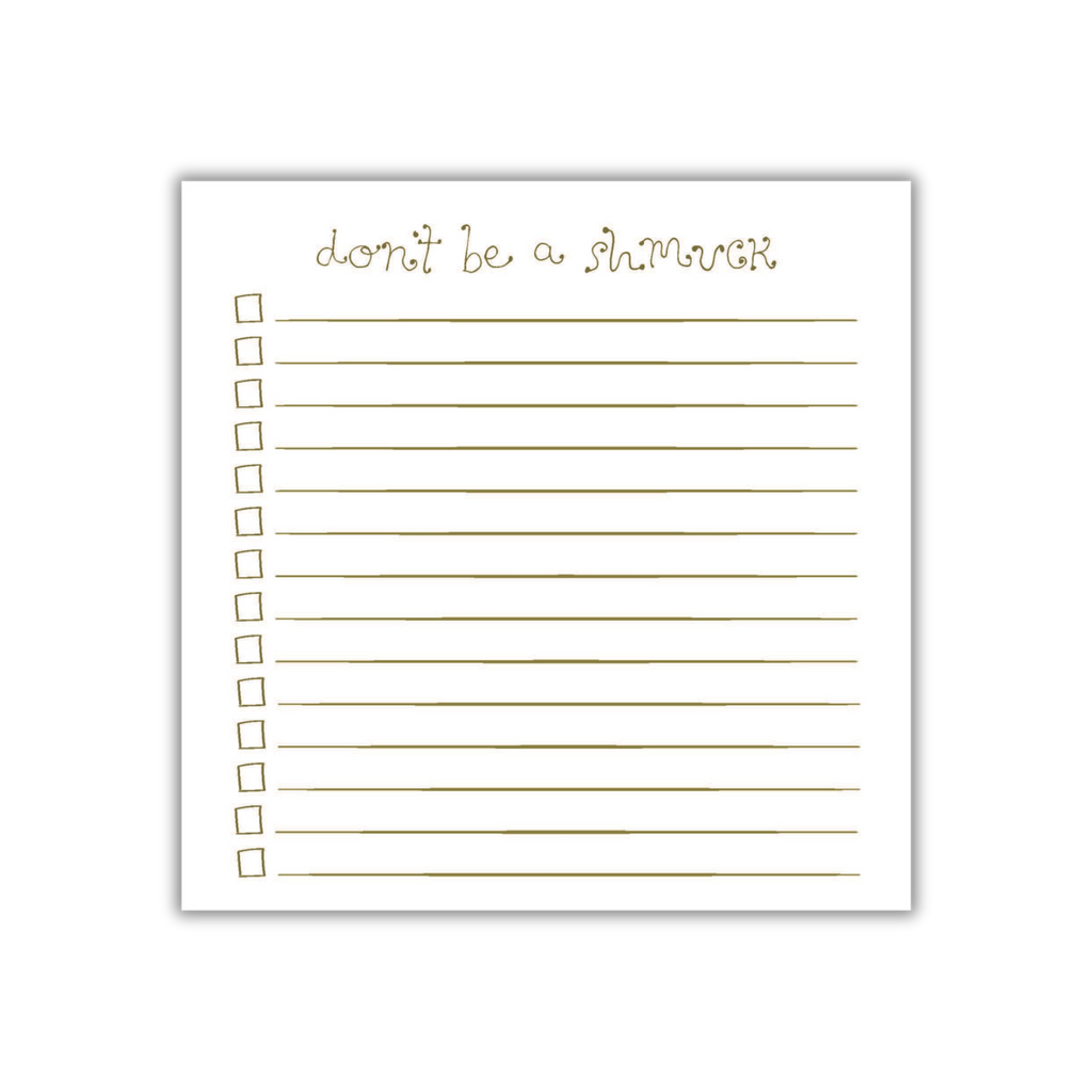 Schmuck Honey-Do Notepad