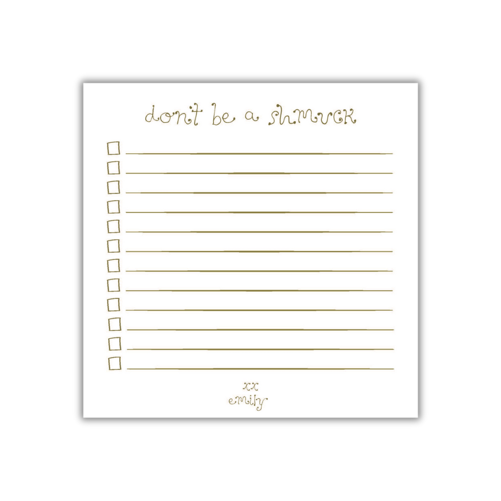 Schmuck Honey-Do Notepad