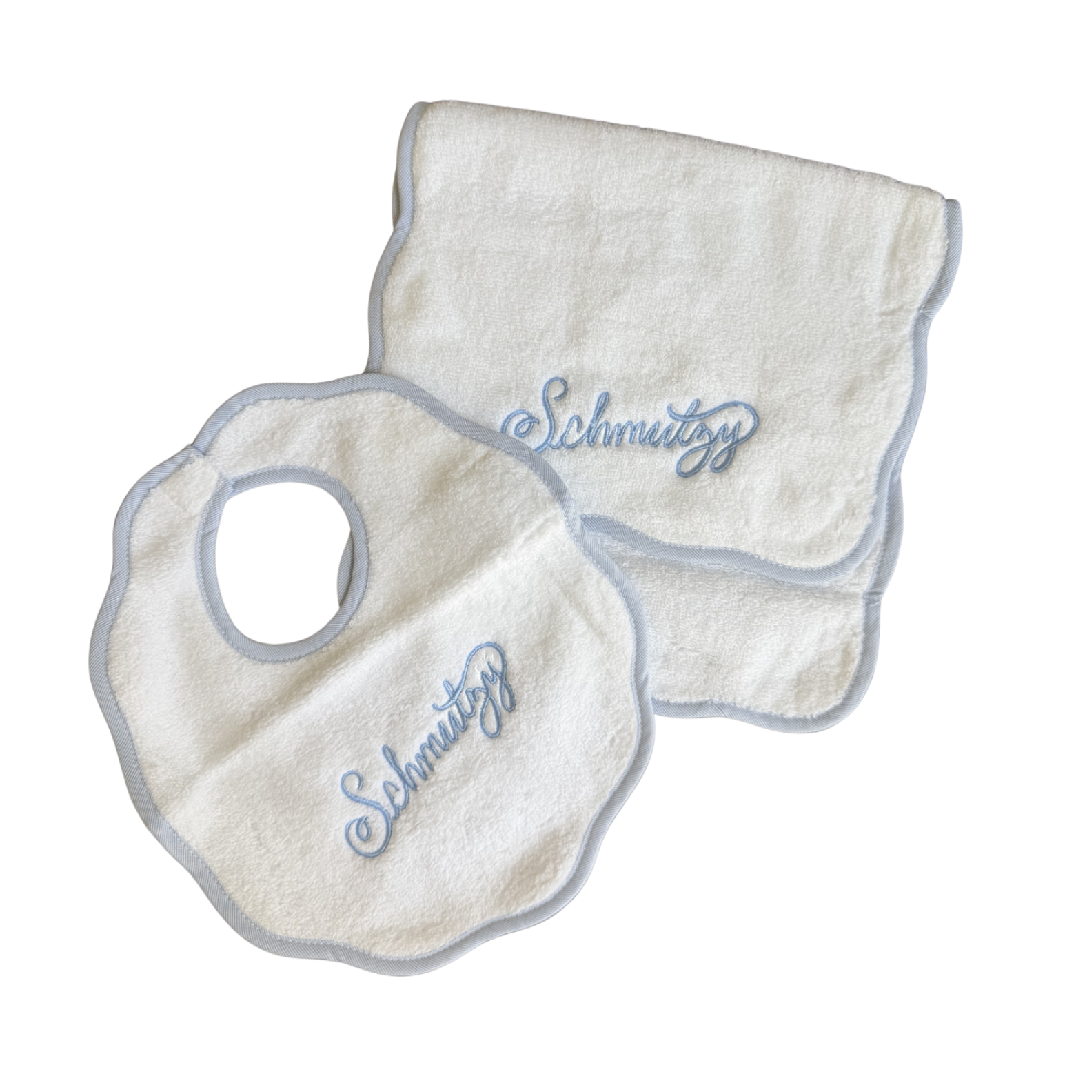 Shmutzy Bib + Burp Cloth