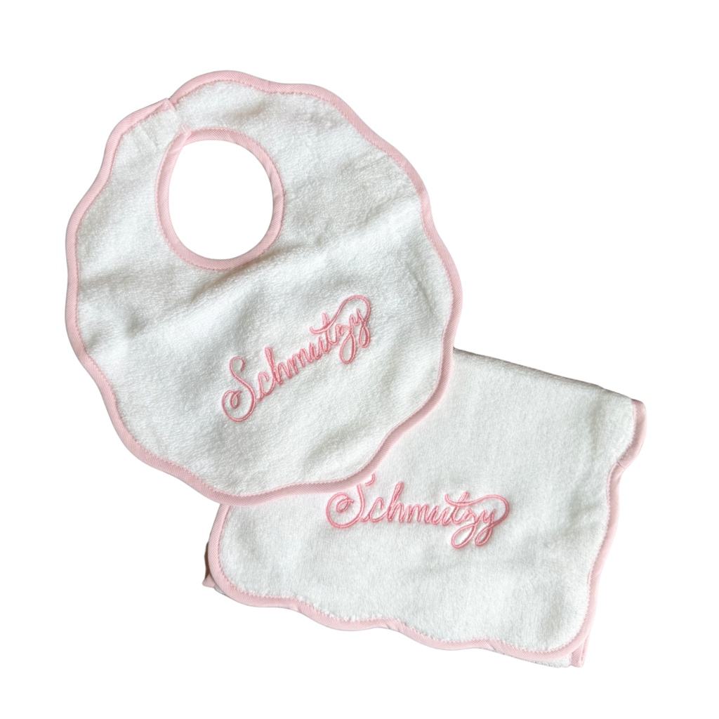 Shmutzy Bib + Burp Cloth