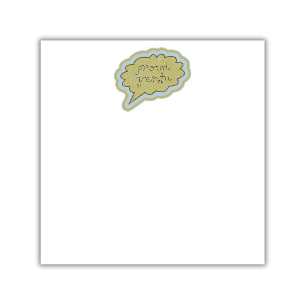 Proud Yenta Notepad